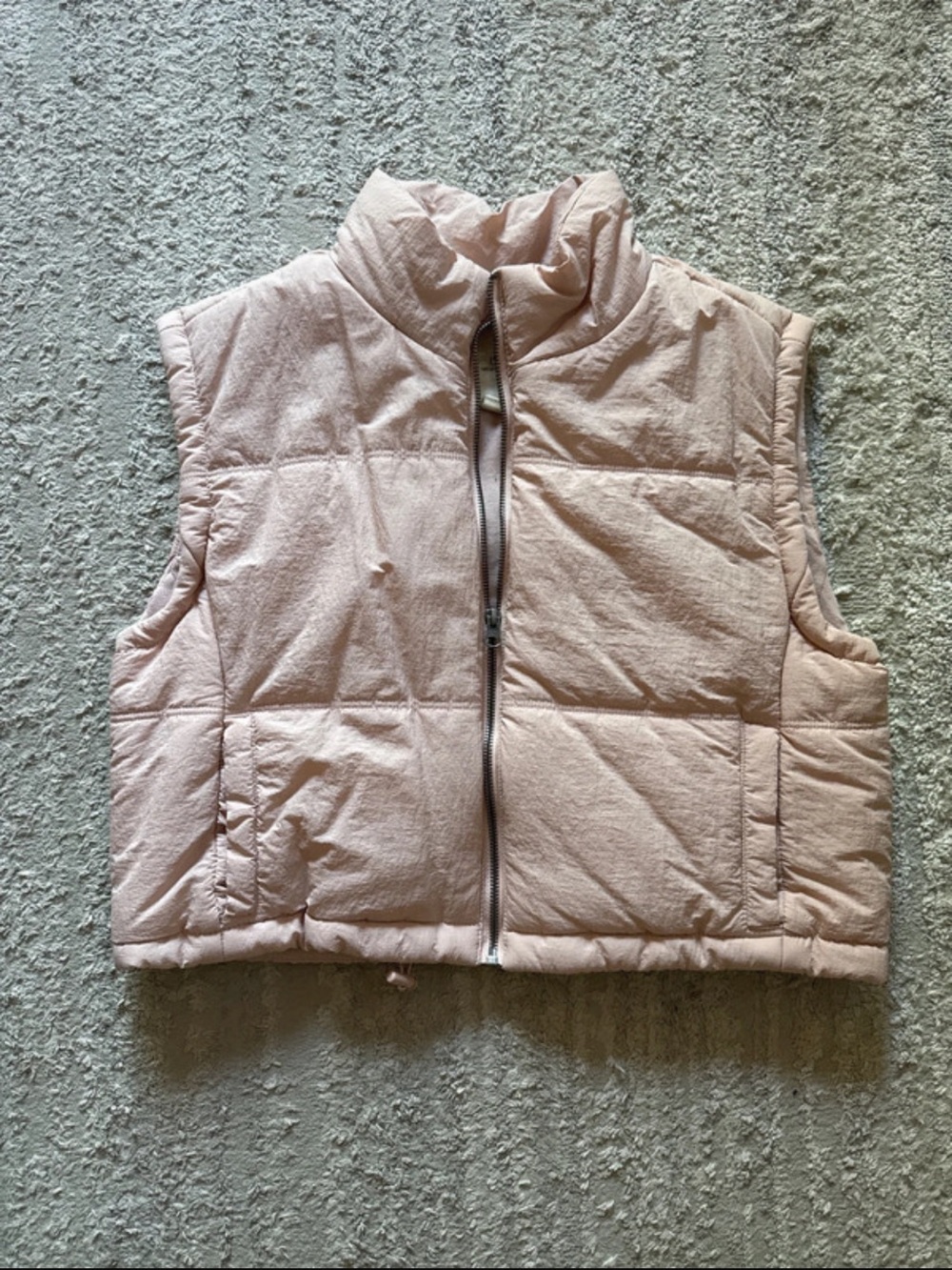 Women’s Pink Puffer Vest - Lightweight Quilted Jacket